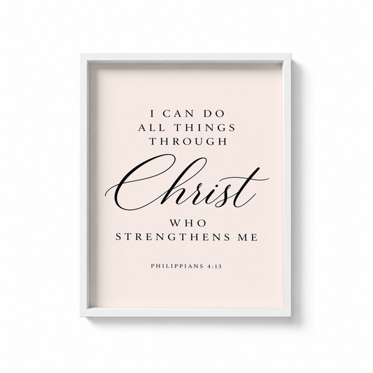 STRENGTH (Philippians 4:13)