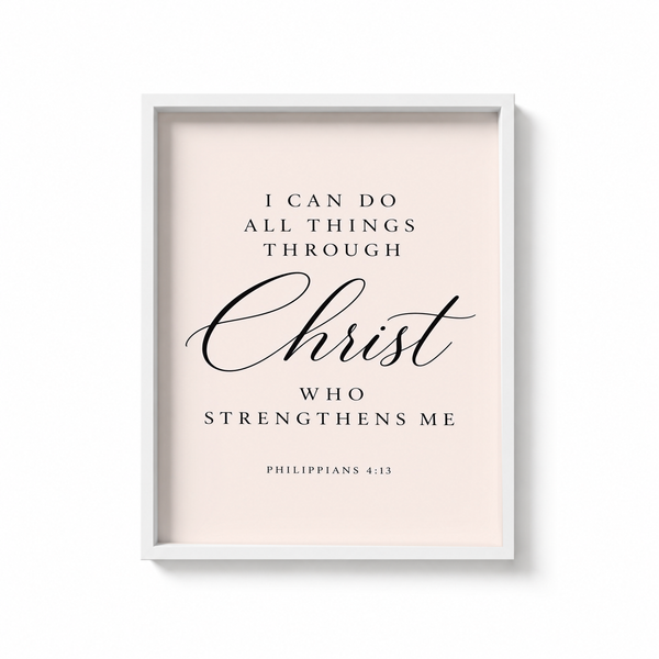 STRENGTH (Philippians 4:13)