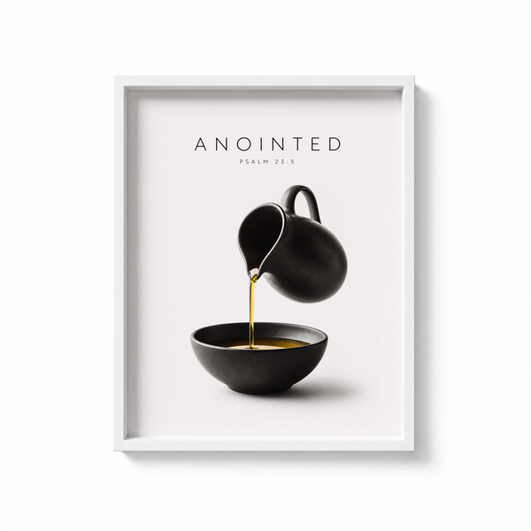 ANOINTED Framed Print