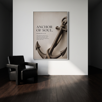 ANCHOR OF SOUL Framed Print