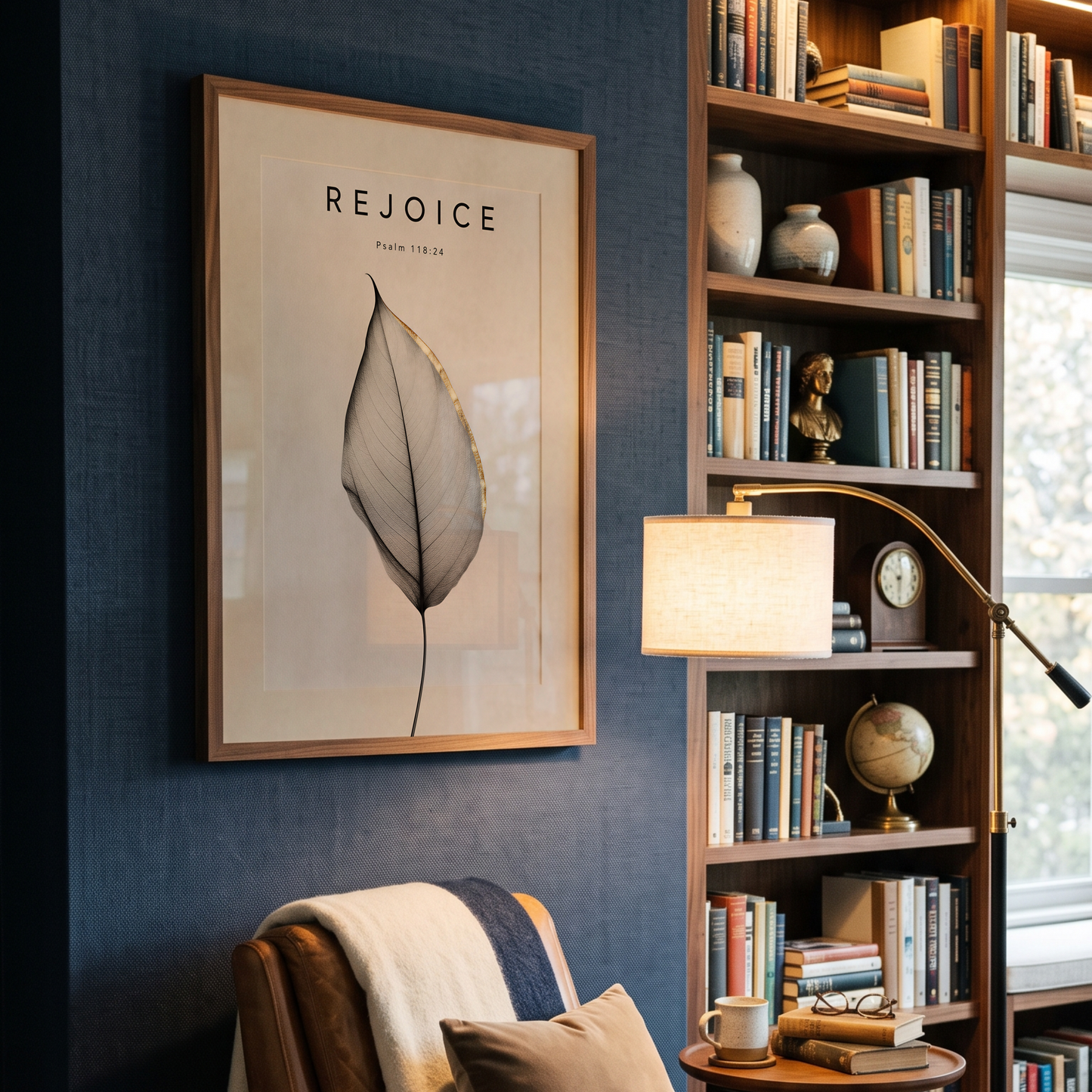 REJOICE Framed Print