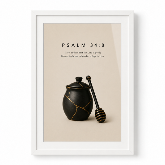 Goodness printable Christian wall art digital download mockup